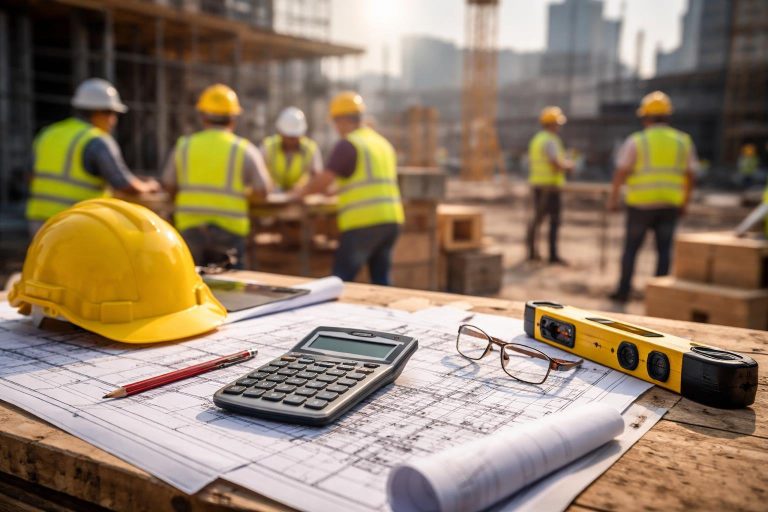 chantier-ouvriers-casques-gilets-fluorescents