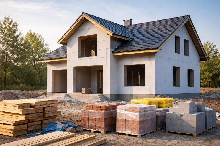 maison-moderne-construction-ciel-bleu